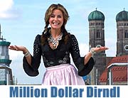 Oktoberfest 2007 - Das Million Dollar Dirndl - präsentiert von Bettina Cramer und Trachten Angermaier auf dem Dach des Mandarin Oriental  (Foto: Marikka-Laila Maisel)
